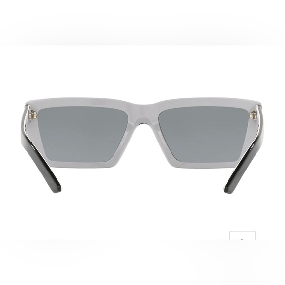 Prada Rectangular PR 04VS Millennial Sunglasses in Black & White - Picture 5 of 13